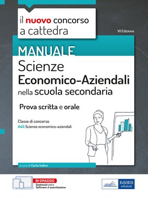 cover image of Concorso a cattedra--Scienze Economico-Aziendali